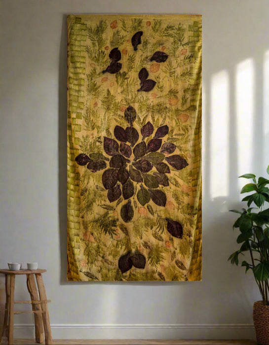 Large Nature's Alchemy™ Original Silk Art Print - for Wall Hanging, or Custom Clothing