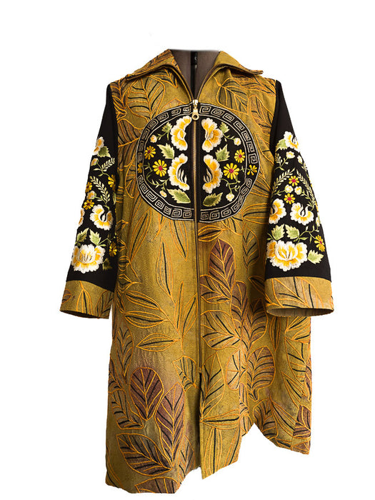 Hand Embroidered Jackets - Each One Unique, Long Length